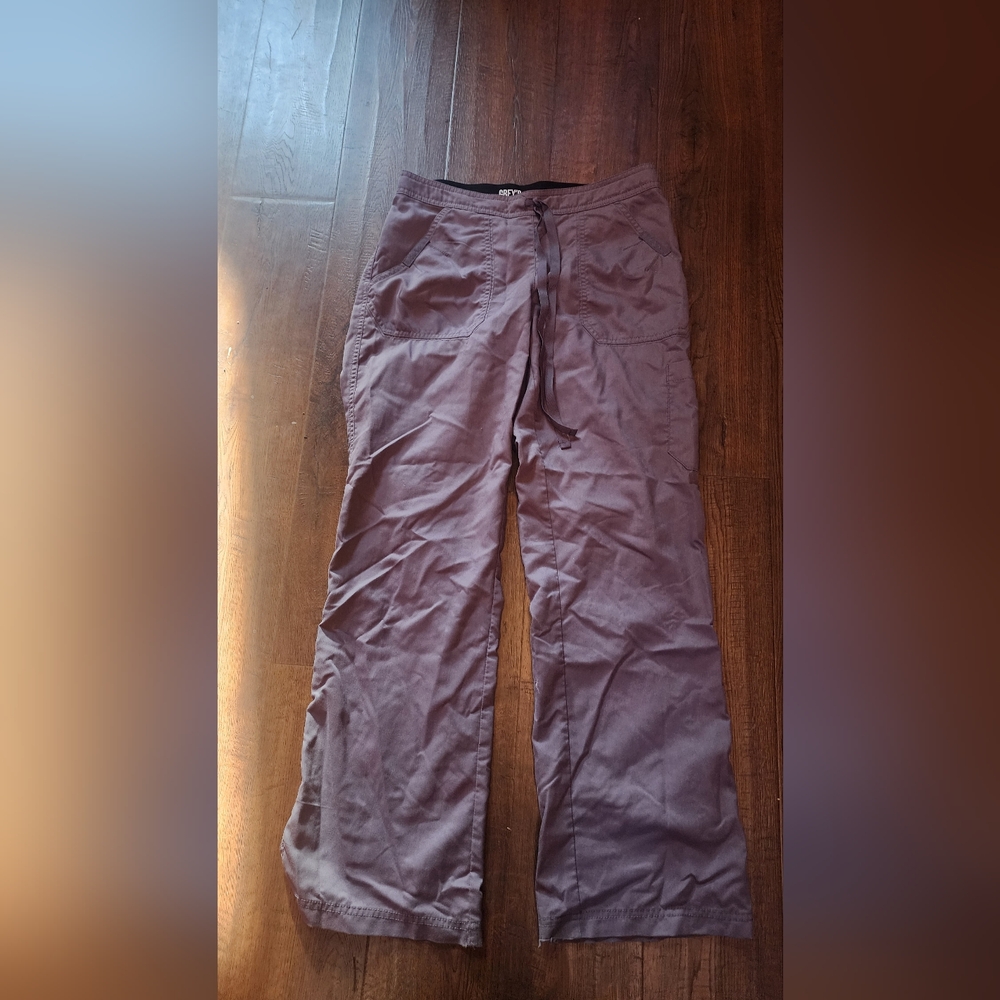 Grey's Anatomy Men's Cargo Pants in Mauve-Taupe